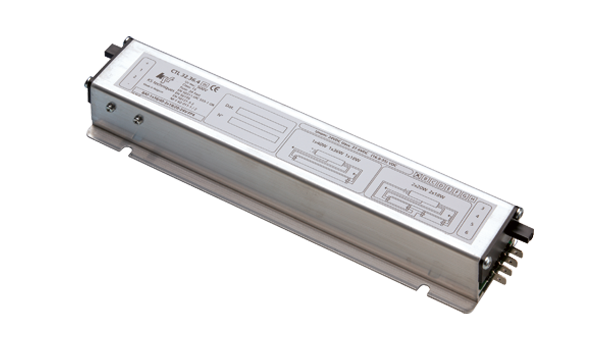 Electronic ballasts for fluorescent lamps